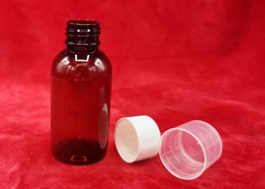 Syrup Packaging Small Plastic Bottles With Lids / 30ml PP Cup 21g Weight