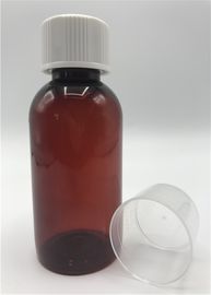 Short 120ml PET Medicine Bottles With Aluminium Liner 1mm  Average Wall Thickness