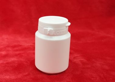 LDPE Cap Chewing Gum Bottle , 100g Snap Cap Bottle Easy To Seal / Open