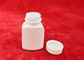 HDPE 30ml Blank Supplement Bottle , Small Square Plastic Containers With Cap / Liner