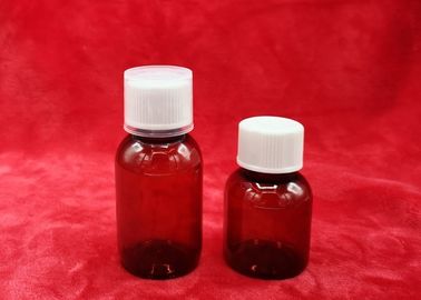 60ml To 120ml Pharmaceutical PET  Bottles For Syrup Liquid Packing Aluminium Liner