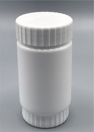 Screw Cap HDPE Pharmaceutical Containers , Aluminium Liner Plastic Medicine Containers 