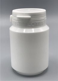 Reusable Lightweight Chewing Gum Bottle , High Density Polyethylene Flip Top Cap Bottle 